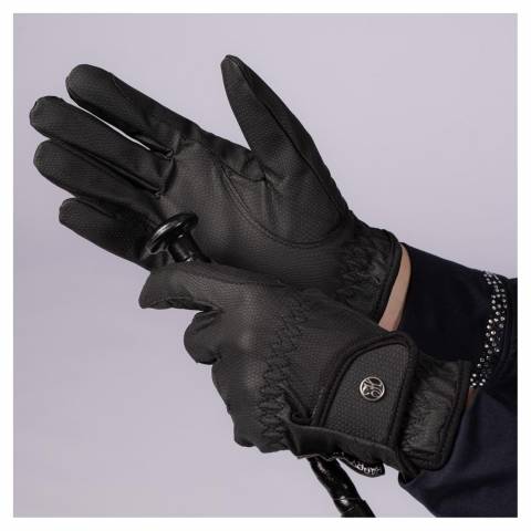 Gants équitation TopGrip Noir - Harry's Horse - Souples et confortables