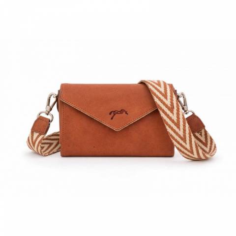 Pochette New Phone pocket - PENELOPE - Cuir paillet&eacute;