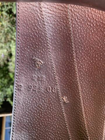 Selle dressage Butet 17&rdquo;