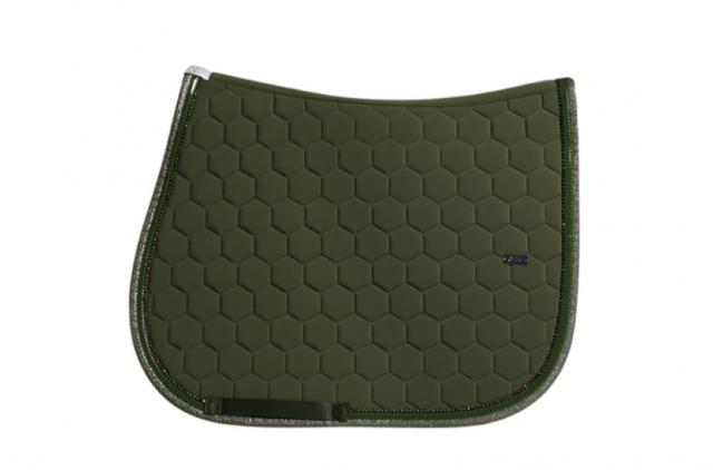 Tapis de selle Atlas Kaki - GEM - Élégance et confort