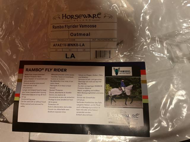 Couvre rein cheval anti insecte