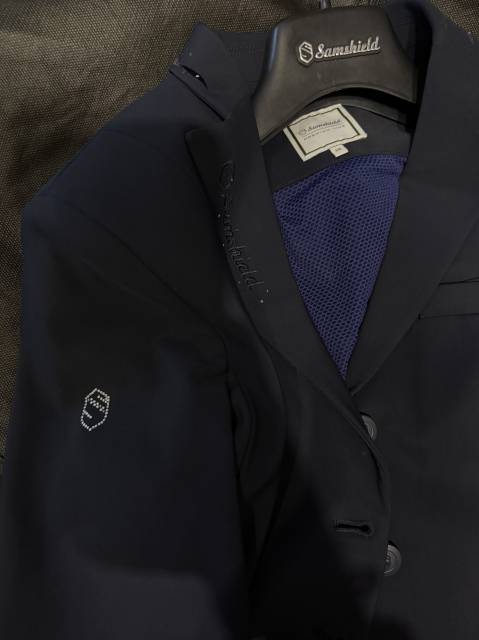 Veste de concours Samshield bleu