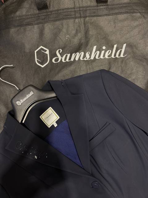 Veste de concours Samshield bleu