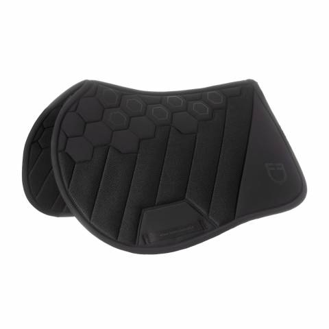 Tapis de selle de saut Ridertechnology Noir - Equestro - Tissu technique respira
