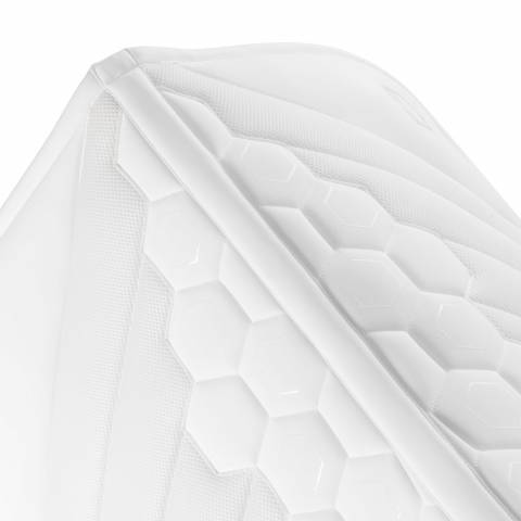 Tapis de selle de saut Ridertechnology Blanc - Equestro - Tissu respirant