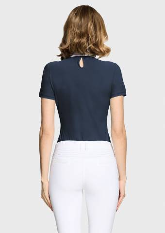 Polo de concours Lea Crystal - Samshield - Tissu stretch