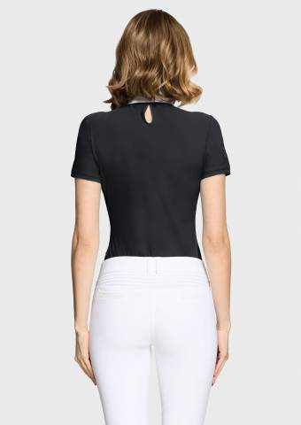 Polo de concours Lea Crystal - Samshield - Tissu stretch