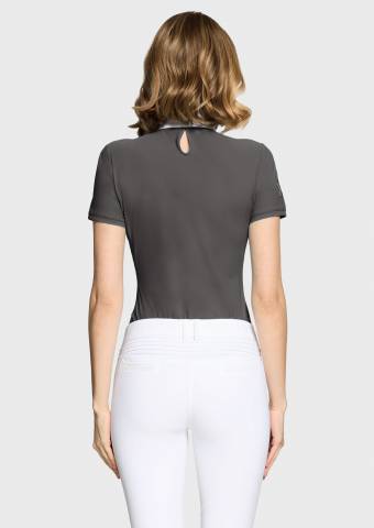 Polo de concours Lea Crystal - Samshield - Tissu stretch