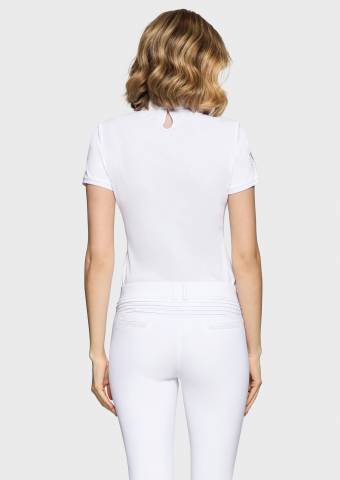 Polo de concours Lea Crystal - Samshield - Tissu stretch