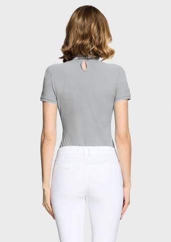 Polo de concours Lea Crystal - Samshield - Tissu stretch