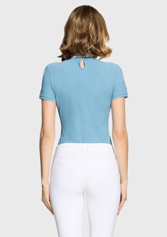 Polo de concours Lea Crystal - Samshield - Tissu stretch