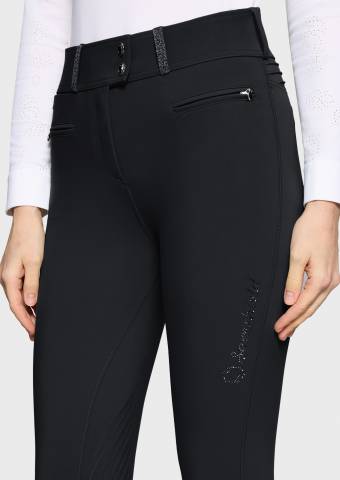 Pantalon Claranova Grip Genou - Samshield - Taille haute, grip silicone