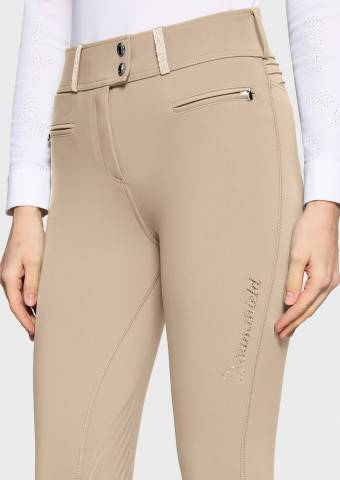 Pantalon Claranova Grip Genou - Samshield - Taille haute, grip silicone