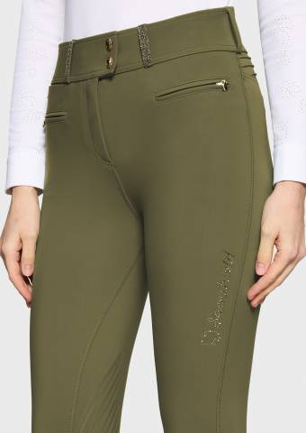 Pantalon Claranova Grip Genou - Samshield - Taille haute, grip silicone