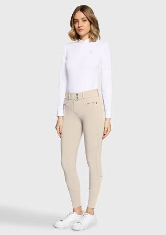 Pantalon Claranova Grip Genou - Samshield - Taille haute, grip silicone