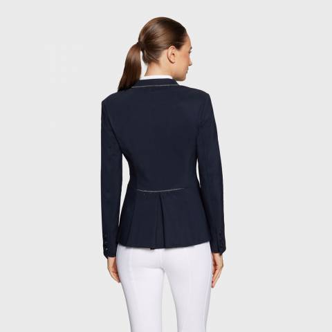 Veste de concours Victorine Crystal Fabric - Samshield - D&eacute;tails en cristaux