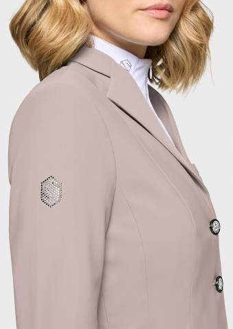 Veste de concours Victorine Crystal Fabric - Samshield - D&eacute;tails en cristaux
