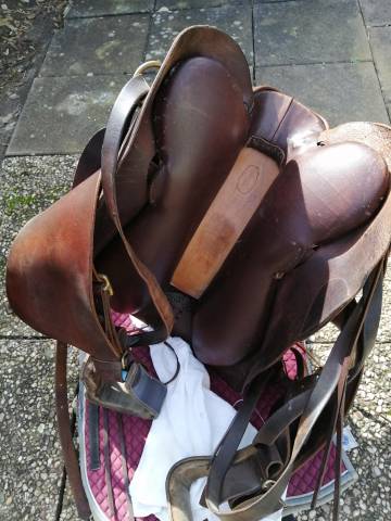 SELLE CATHARE MARRON ARCON OPEN 