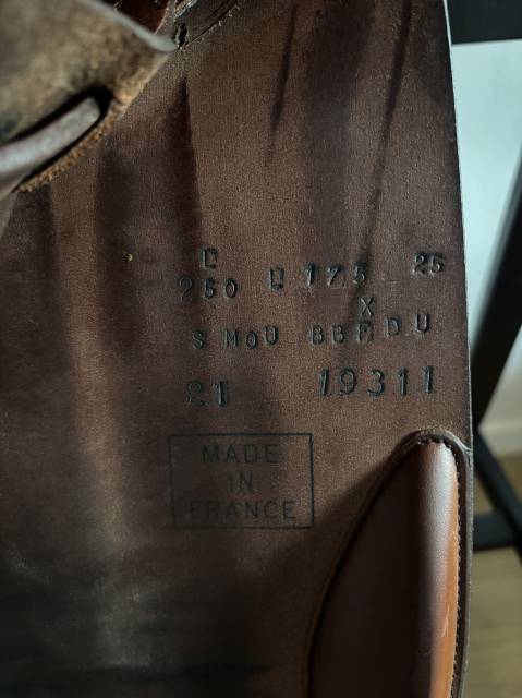 Selle Butet de 2021 doubl&eacute;e veau