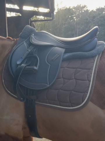 Selle Norton 17 pouces marron