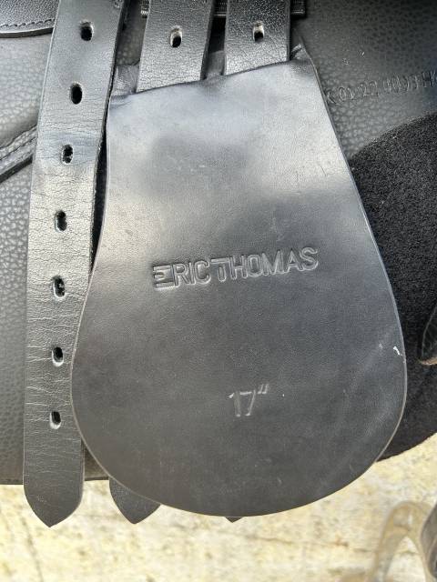Selle &Eacute;ric Thomas New Hybrid jump (mi cuir mi synth&eacute;tique)  17p