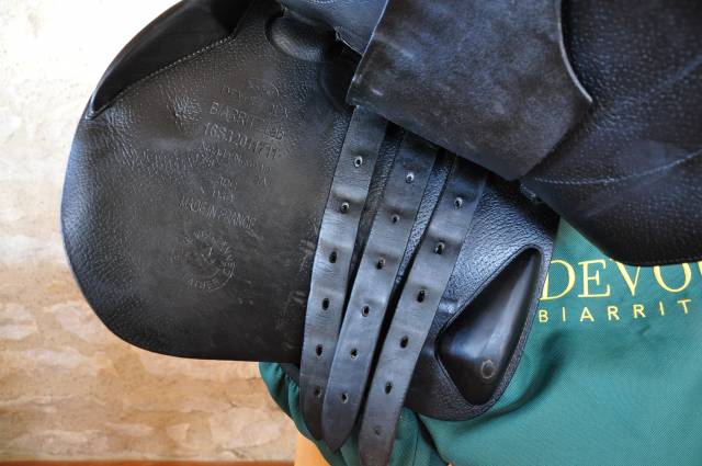 Selle Devoucoux Biarritz lab veau 17,5