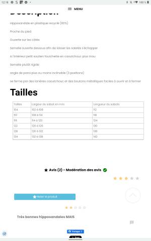 Hipposandales hoofstar 