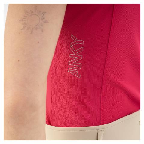 Polo sans manches SS26 - Anky - Tissu polygi&egrave;ne