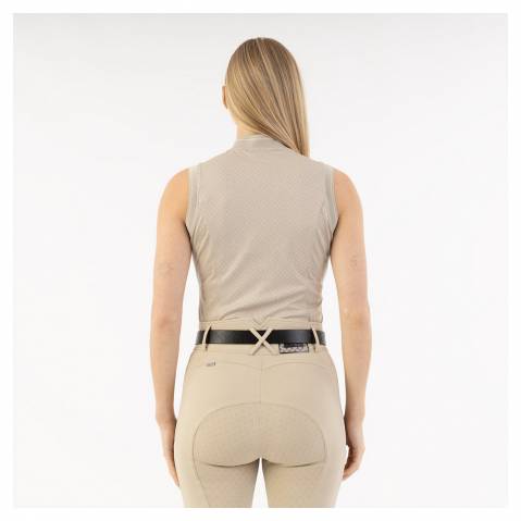 Polo sans manches SS26 - Anky - Tissu polygi&egrave;ne