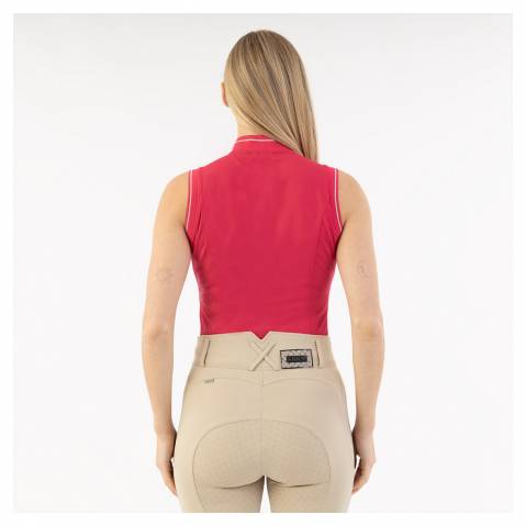 Polo sans manches SS26 - Anky - Tissu polygi&egrave;ne