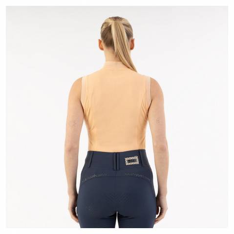 Polo sans manches SS26 - Anky - Tissu polygi&egrave;ne