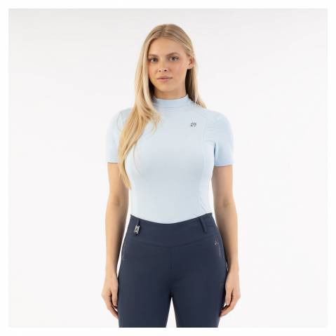 Tee-shirt d'entraînement mockneck - Anky - Tissu technique