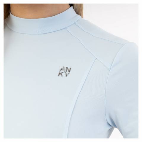 Tee-shirt d'entra&icirc;nement mockneck - Anky - Tissu technique