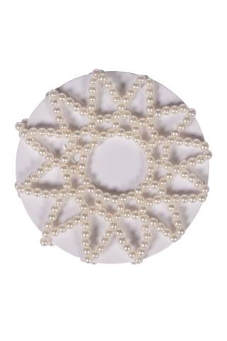 R&eacute;sille Pearl - HKM - &Eacute;lastique avec cristaux