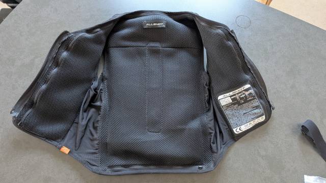 Gilet airbag allshot enfant T1 