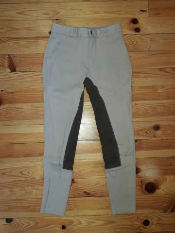 PANTALON FOND DE PEAU ÉQUITATION 14 ans