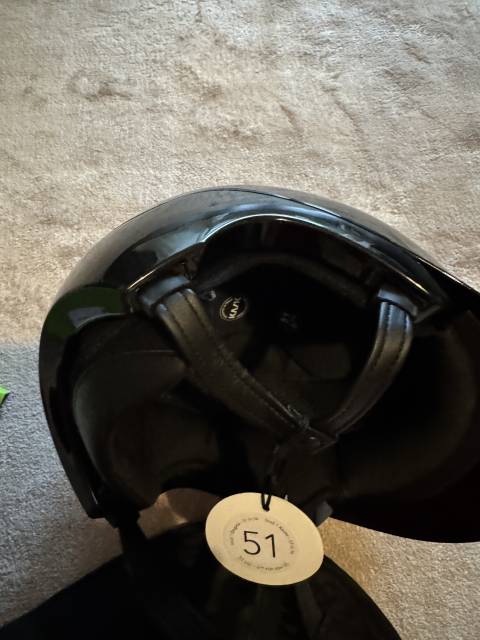 Casque Kooki noir brillant KASK