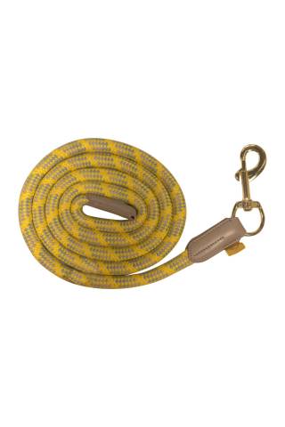 Longe Limone - HKM - 1,80m avec empiècements en cuir