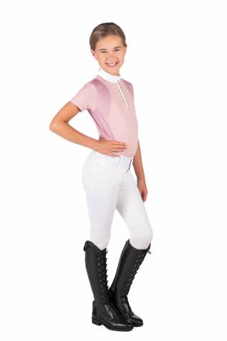 Polo de concours Glam Kids - HKM - L&eacute;ger et respirant