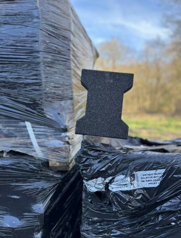 Pavés auto bloquant caoutchouc 