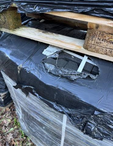 Pav&eacute;s auto bloquant caoutchouc 