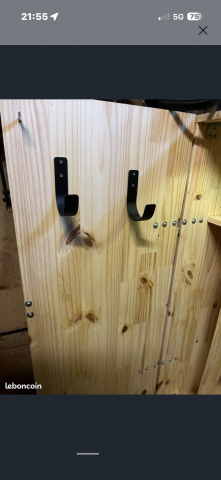 Malle Affaires &Eacute;quitation   en bois