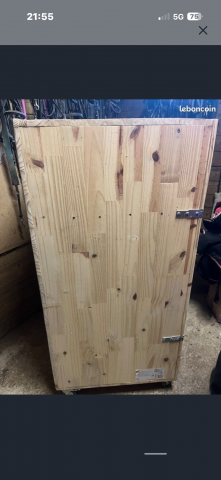 Malle Affaires Équitation   en bois