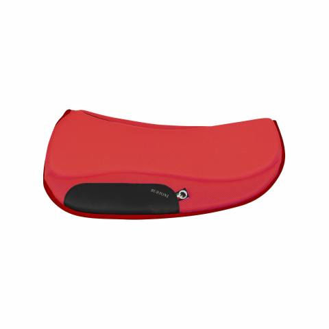 Tapis de selle western barrel Rouge TT+Sympatex - Burioni - Respirant et confort