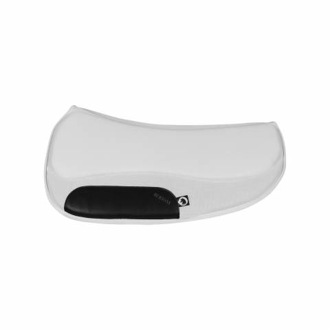 Tapis de selle western barrel TT+Sympa Blanc - Burioni - Sympatex respirant