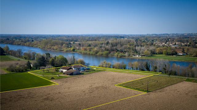 à 20 min de st-émilion et 10 min de branne, 2 logements