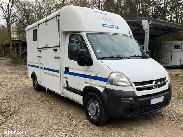 Camion chevaux fautras – opel movano– 2008 – 172 000 km
