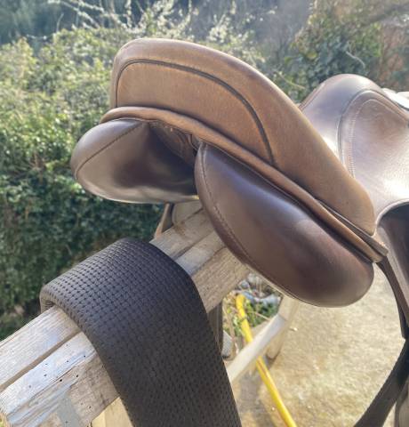 Selle monoquartier Eric Thomas Fitter, 17 pouces 