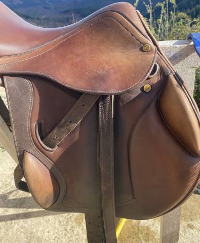 Selle monoquartier Eric Thomas Fitter, 17 pouces 