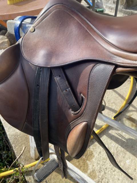 Selle monoquartier Eric Thomas Fitter, 17 pouces 